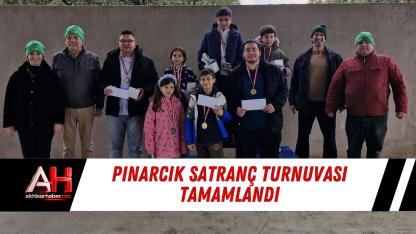 Pınarcık Satranç Turnuvası Tamamlandı
