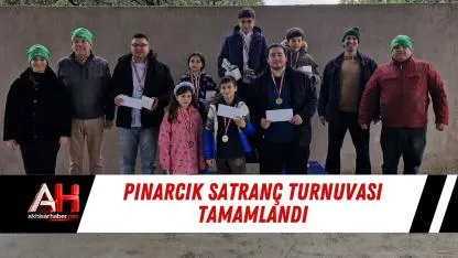 Pınarcık Satranç Turnuvası Tamamlandı
