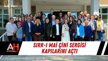 Sırr-ı Mai Çini Sergisi Kapılarını Açtı
