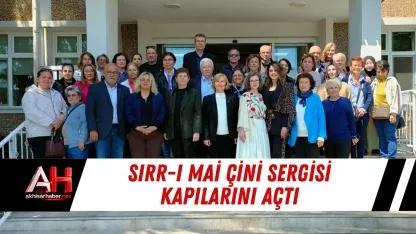 Sırr-ı Mai Çini Sergisi Kapılarını Açtı