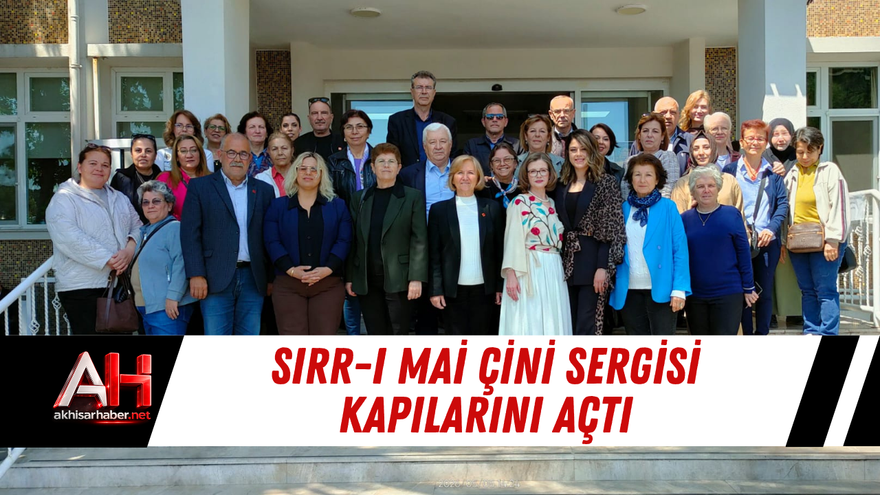 Sırr-ı Mai Çini Sergisi Kapılarını Açtı