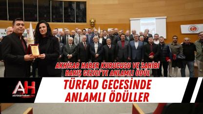 TÜRFAD Gecesinde Anlamlı Ödüller