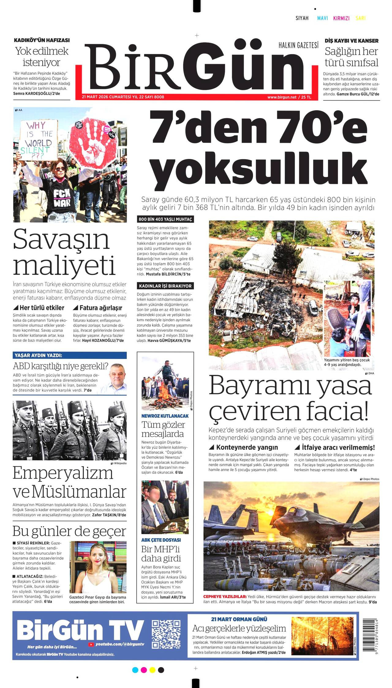 Birgün Gazete Manşeti