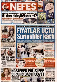 Nefes Gazete Manşeti
