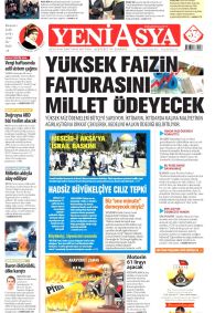Yeni Asya Gazete Manşeti