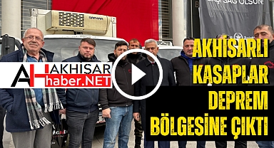 Akhisarlı kasaplar deprem bölgesine çıktı
