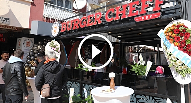 Şehrin yeni burgercisi, Burger Cheff açıldı