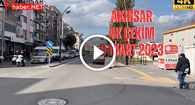 Akhisar 4K çekim 6 Mart 2023