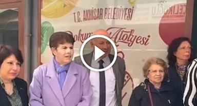 Akhisar Kadın Derneği dokuma atölyesi açılış töreni