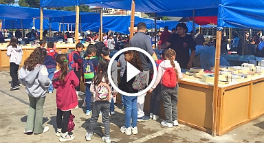 Akhisarlı öğrenciler kitap ve edebiyat festivaline akın ediyor