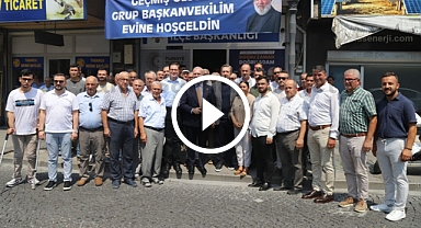 Ak Parti Manisa Milletvekili Bahadır Yenişehirlioğlu AK Parti Akhisar ilçe teşkilatını ziyaret etti