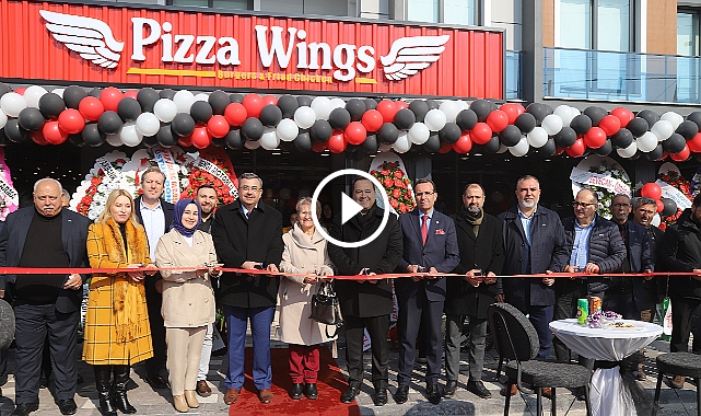 Akhisar'da Gölet'te artık pizza yiyebileceksiniz! Pizza Wings açıldı